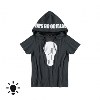 Idea Hooded Tee (fluor)