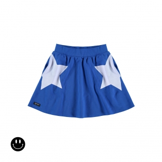 Stars Skirt (primary blue)