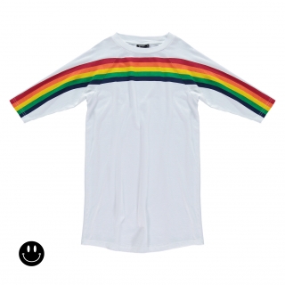 Rainbow Dress (white)