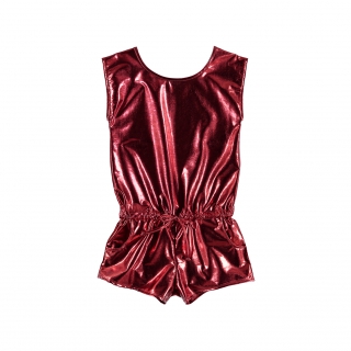 Metallic Jumpsuit (red)