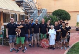 La Clavaria Santas Justa y Rufina visita la Residencia