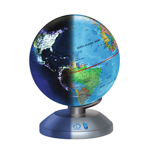 GLOBO TERRÁQUEO 2 EN 1