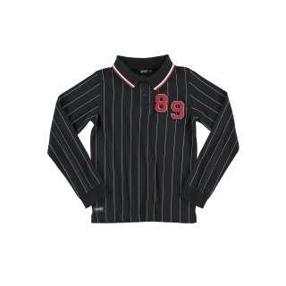 PINSTRIPED POLO