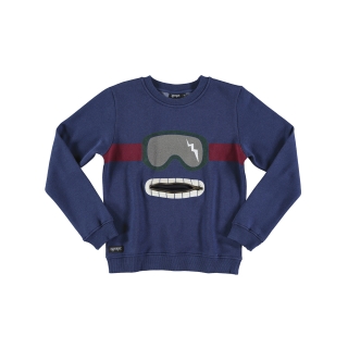 SNOW ZIPPER SWEAT