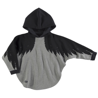 WINGS HOODED PONCHO