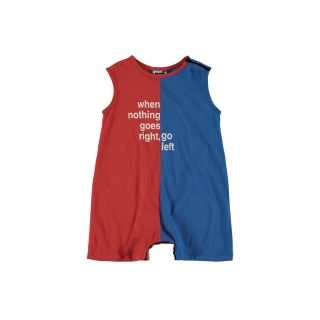RIGHT & LEFT BABY OVERALL