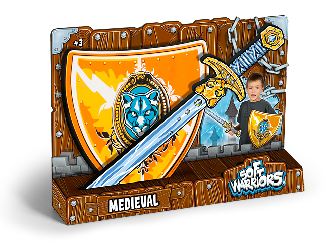 PACK CABALLERO ESPADA Y ESCUDO
